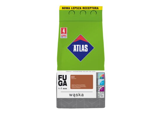 Fuga wąska 022 orzechowy 5 kg Atlas