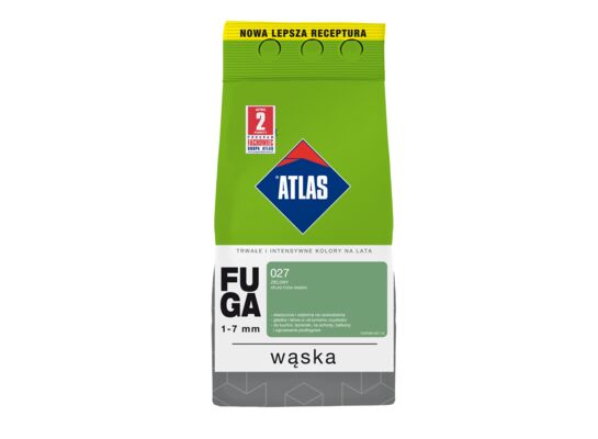 Fuga wąska 027 zielony 2 kg Atlas
