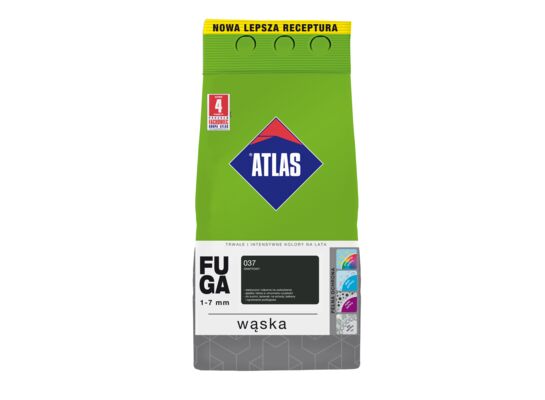 Fuga wąska 037 grafitowy 5 kg Atlas