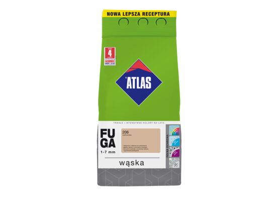 Fuga wąska 206 cappuccino 5 kg Atlas