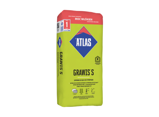 Zaprawa klejąca do styropianu GRAWIS S 25 kg Atlas