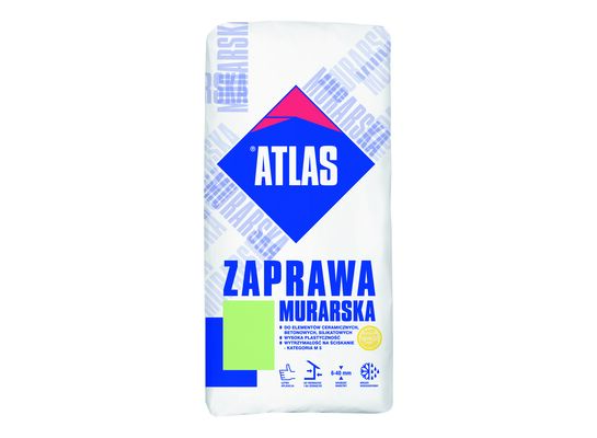 Tradycyjna zaprawa murarska ZAPRAWA MURARSKA 25 kg Atlas