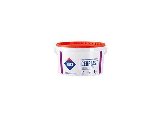 Podkładowa masa tynkarska CERPLAST biały 5 kg Atlas