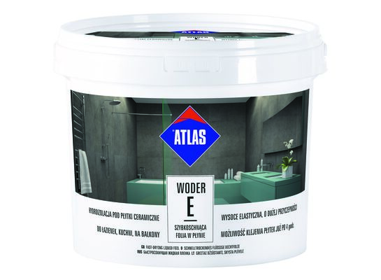 Szybkoschnąca folia w płynie WODER E 2 kg Atlas