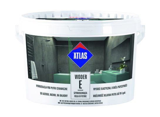 Szybkoschnąca folia w płynie WODER E 5 kg Atlas