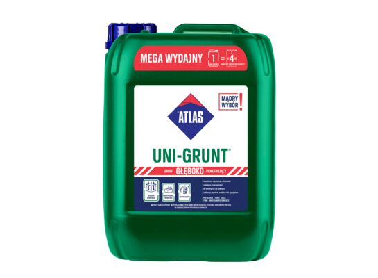 Szybkoschnąca emulsja gruntująca UNI-GRUNT 10 kg Atlas