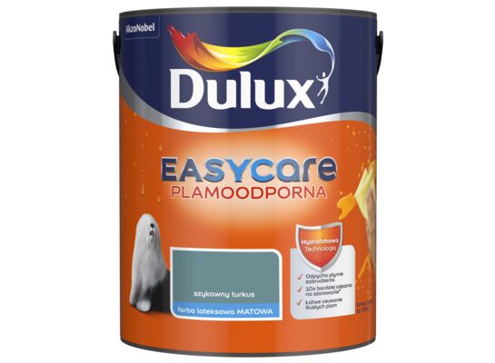 Farba lateksowa EasyCare Plamoodporna Szykowny Turkus 5 l Dulux