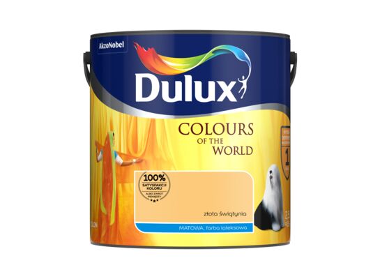 Farba lateksowa Kolory Świata złota świątynia 2,5 l Dulux