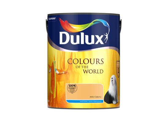 Farba lateksowa Dulux Kolory Świata Złoto Cejlonu 5 l