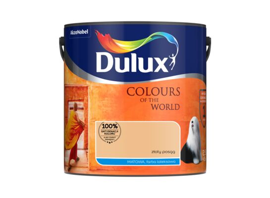 Farba lateksowa Dulux Kolory Świata Złoty Posąg 2,5 l