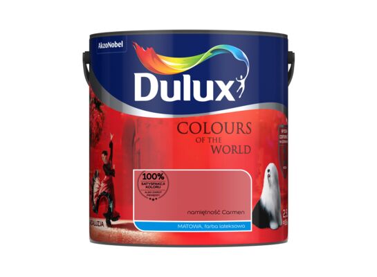 Farba lateksowa Dulux Kolory Świata Namiętność Carmen 2,5 l