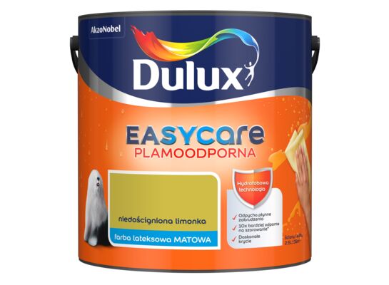 Farba lateksowa EasyCare Plamoodporna Niedościgniona Limonka 2,5 l Dulux
