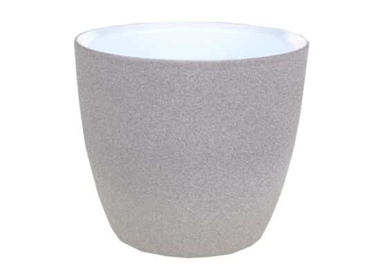 Osłonka 301 13 cm jasny grafit struktura