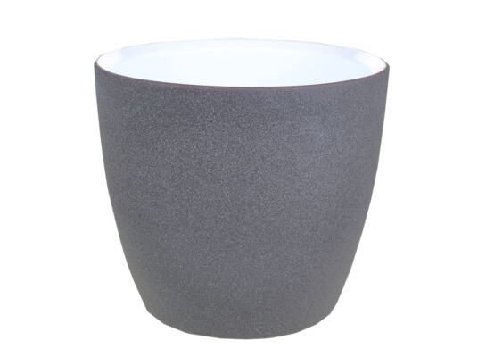 Osłonka 301 15 cm ciemny grafit struktura