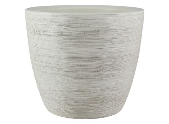 Osłonka 302 13 cm biały antyk