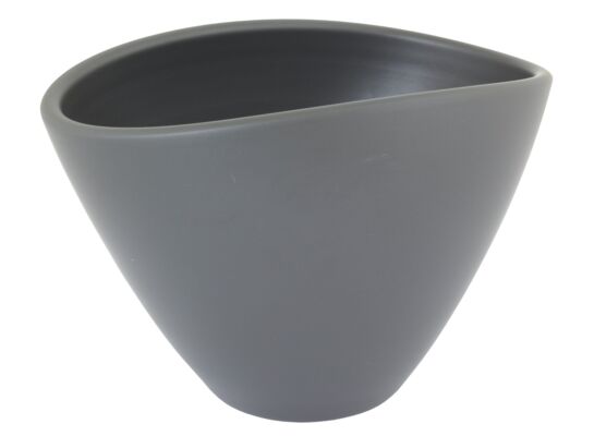 Osłonka owal 405 26 cm antracyt mat