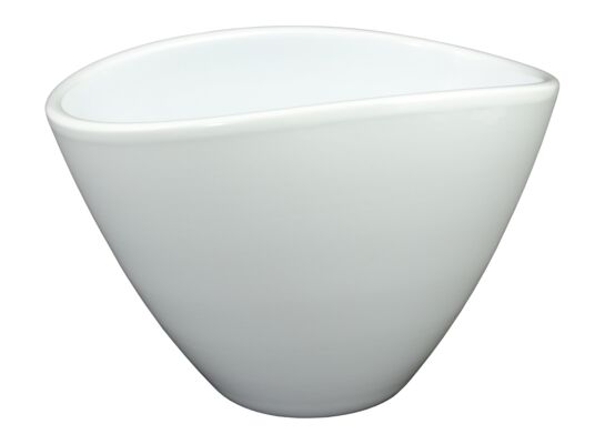 Osłonka owal 405 26 cm biały mat