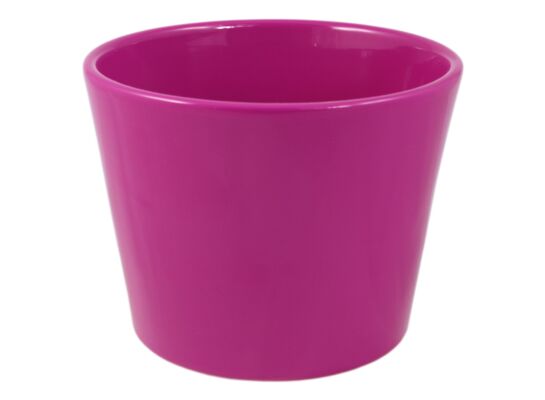 Osłonka ceramiczna prymula 440 12 cm róż Cermax