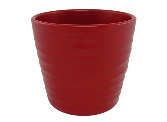 Osłonka fala 442 23 cm czerwień mat