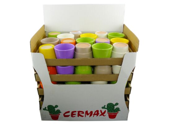 Osłonka kaktus 501 8 cm mix kolorów