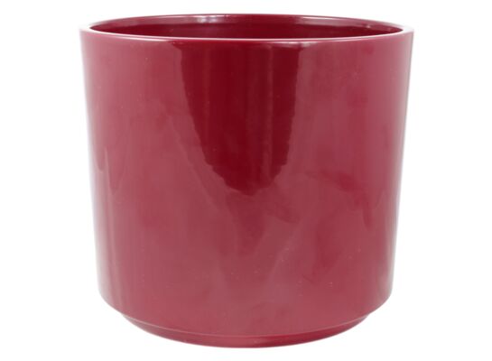 Osłonka ceramiczna cylinder 994 16 cm bordo Cermax