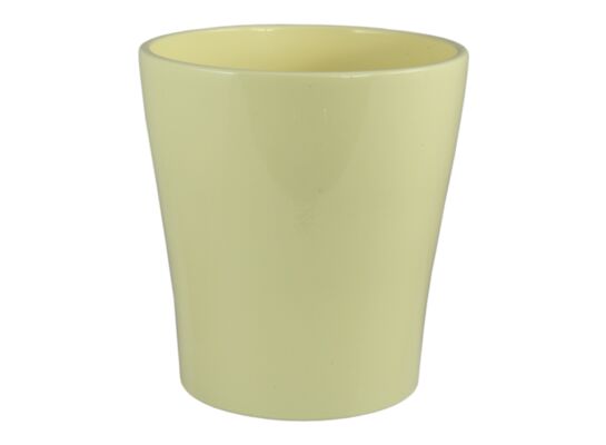 Osłonka do storczyka ST 9056 13 cm pastel żółta
