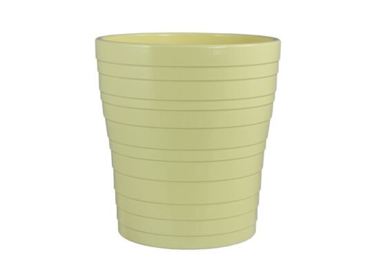 Osłonka do storczyka ST 9057 13 cm pastel żółta