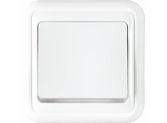 Łącznik jednobiegunowy CosmoLuxe biały