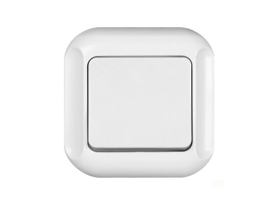 Wyłącznik zwierny dzwonek Topaz bis biały