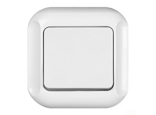Wyłącznik pojedynczy Topaz biały