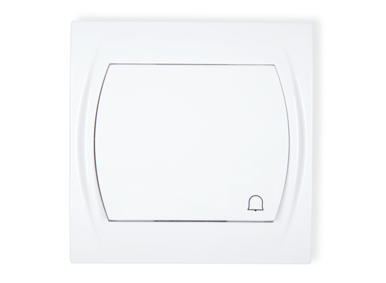 Łącznik zwierny dzwonek Logo biały