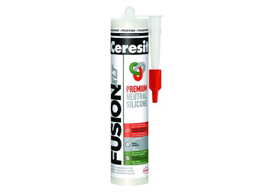 Silikon neutralny PREMIUM FUSION XLT bezbarwny 280 ml Ceresit