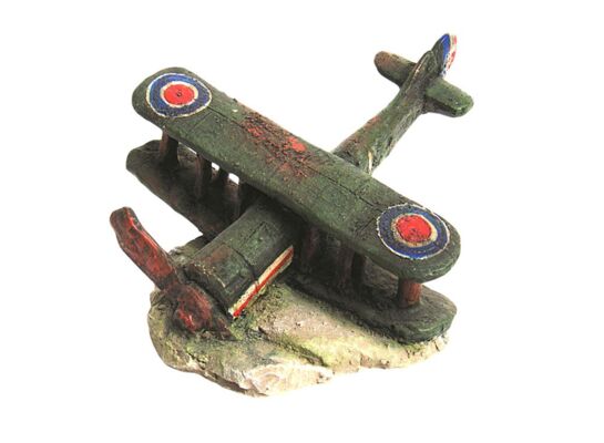 Ozdoba akwariowa samolot happet