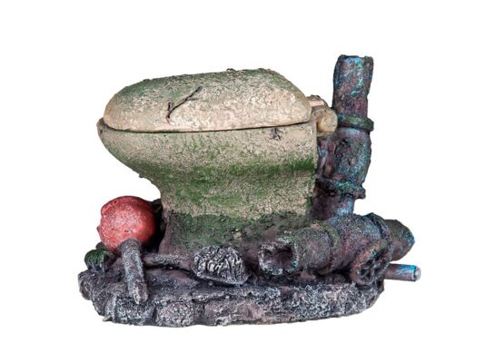 Ozdoba akwariowa wc happet