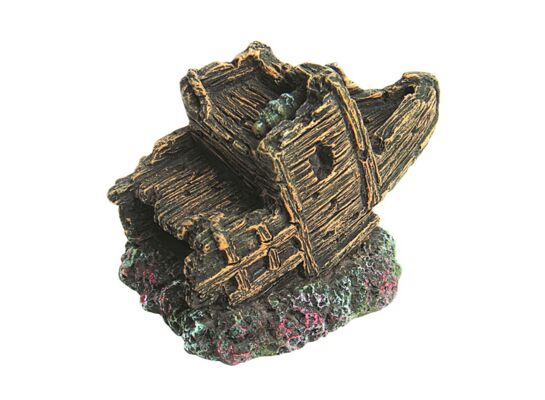 Ozdoba akwariowa statek happet