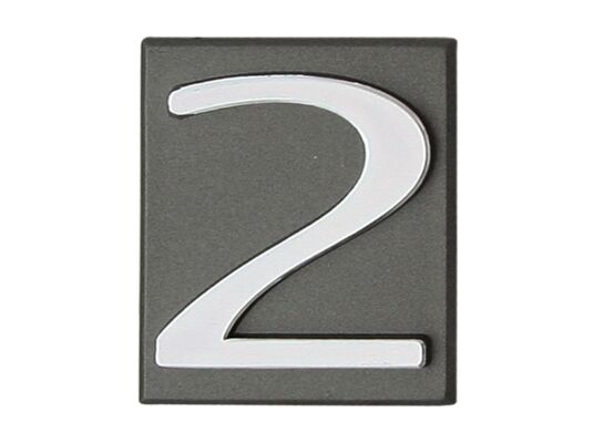 Cyfra "2" INV grafit