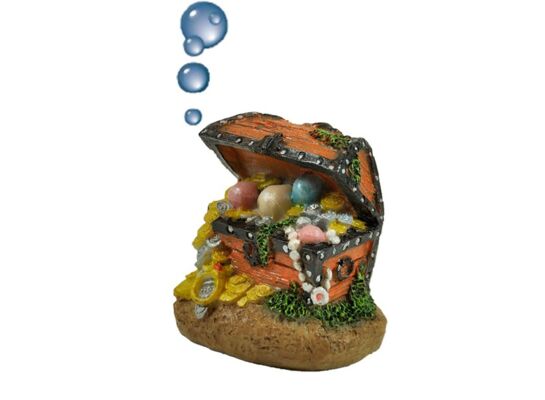 Ozdoba akwariowa skarb z napowietrzaczem happet