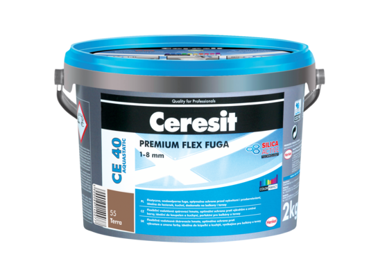 Fuga elastyczna CE 40 Color Perfect terra 2 kg Ceresit