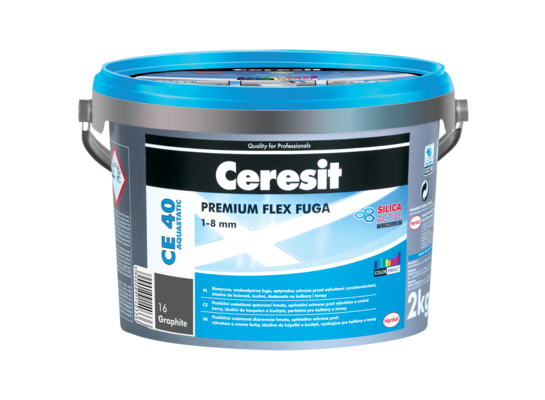 Fuga elastyczna CE 40 Color Perfect graphite 2 kg Ceresit
