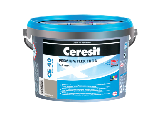 Fuga elastyczna CE 40 Color Perfect platinium 2 kg Ceresit