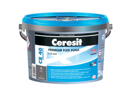 Fuga elastyczna CE 40 Color Perfect iron grey 2 kg Ceresit