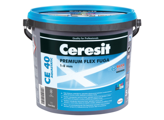 Fuga elastyczna CE 40 Color Perfect iron grey 5 kg Ceresit