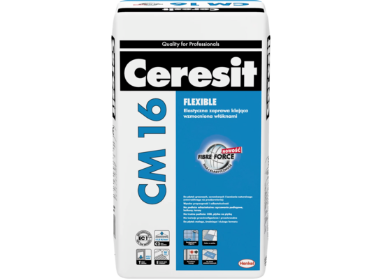 Elastyczna zaprawa klejąca CM16 Flexible 22,5 kg Ceresit