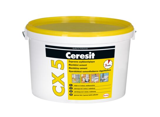 Zaprawa szybkowiążąca CX5 wiadro 2 kg Ceresit