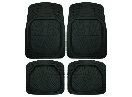 Dywanik uniwersalny CR202c PVC czarny POLGUM