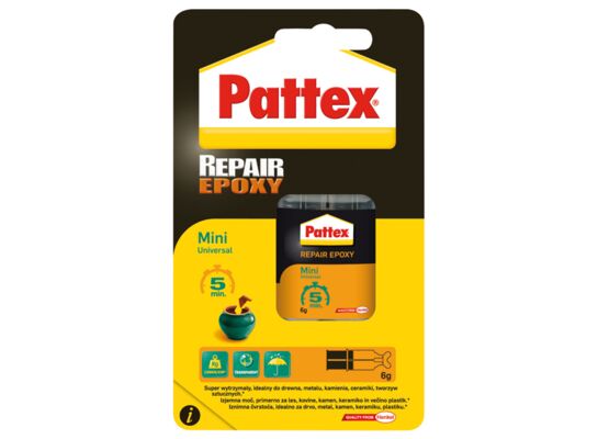 Klej Repair Epoxy Mini Universal 5 min 6g/6 ml Pattex