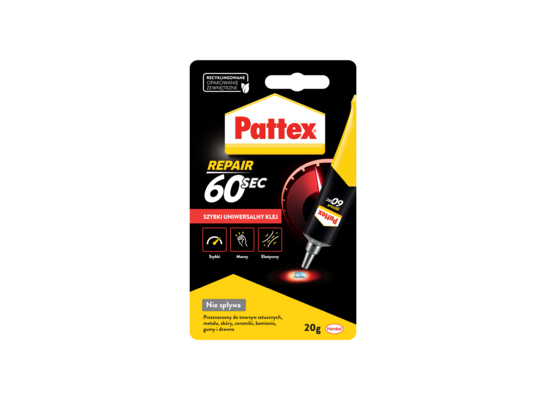 Klej błyskawiczny 60sec 20 g Pattex 