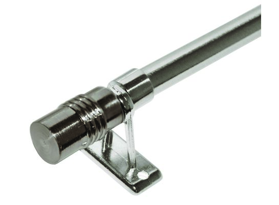 Karnisz MINI ZEUS Ø10, 40 cm walec nikiel