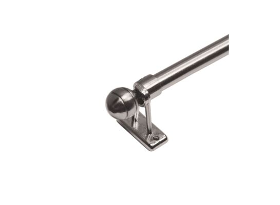 Karnisz MINI ZEUS Ø10, 60 cm kulka nikiel