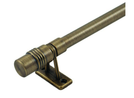 Karnisz MINI ZEUS Ø10, 60 cm walec złoto